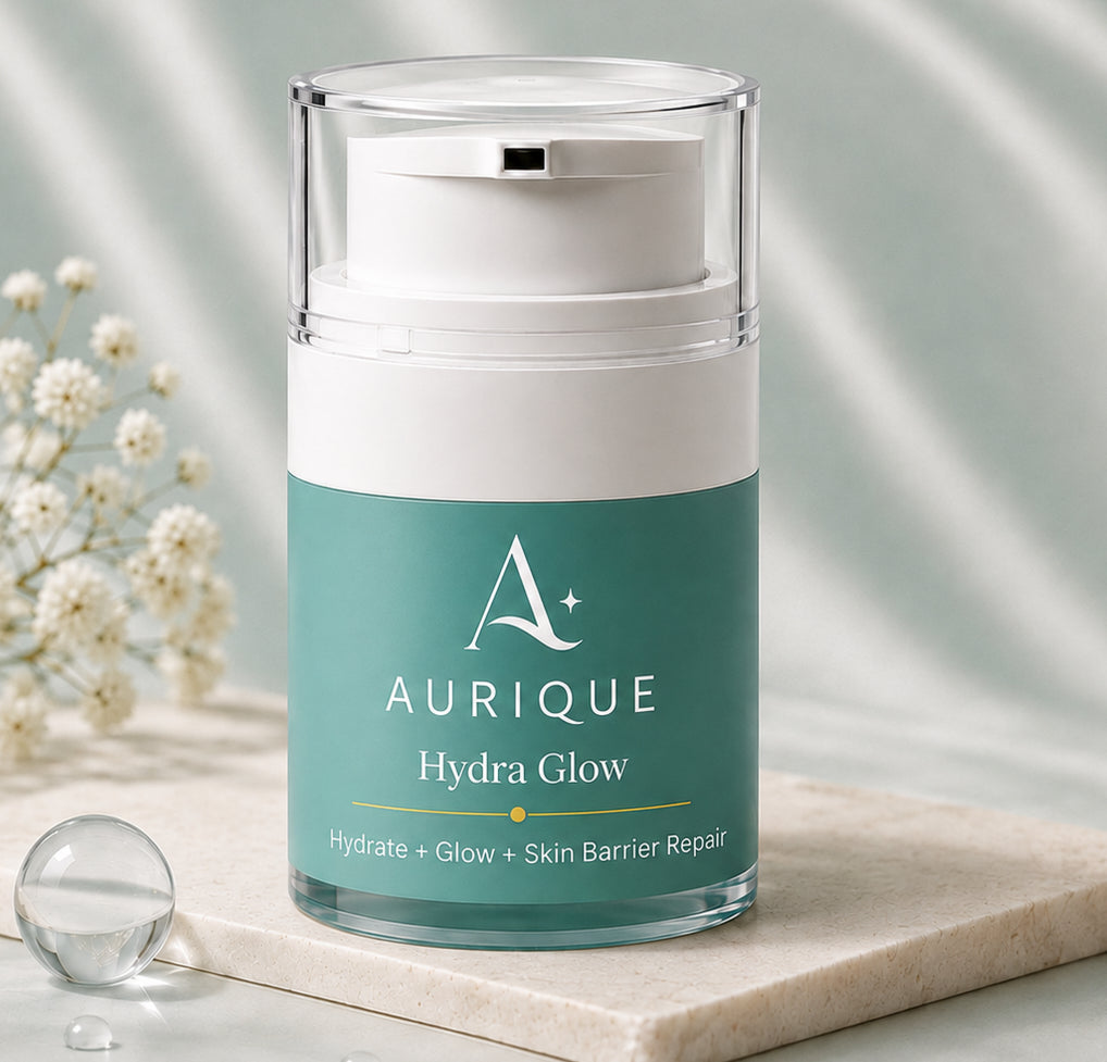 Aurique Hydra Glow jar